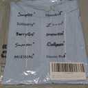 Curipeer Girl Shirt Summer V Neck Loose Short Sleeve Off Shoulder Blouse Tops Blue 10-11 T