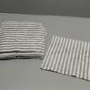 Homaxy 12 Pack Kitchen Dish Cloths, Ultra Soft and Absorbent Dish Towels, Reusable Fast Drying Microfiber Cleaning Cloth, Coral Velvet Wave Design No-lint, 10 x 10 inches, Grey