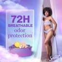 Secret Fresh Antiperspirant Deodorant for Women, 72hr Breathable Sweat & Odor Protection, Instant Freshness & Gentle, PH Balancing Mineral, Invisible Solid, Relaxing Lavender Scent, 2.6 oz (Pack of 3)