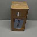 Raffle Drum 15" x 7" Holds 3,000 Tickets, Thickened Metal Raffle Ticket Spinner Box with Sealing Tape, Silent Design Raffle Ticket Cage with Wooden Turning Handle & Stable Tripod Stand for Games