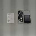 Tengsen MP3 Player with Bluetooth 5.3  Portable Music Player with Speaker,FM Radio,E-Book, Shuffle/Repeat Play; Touch Screen MP3 Player for Meetings, Lectures, Fitness; SD Card Slot, 30GB Black