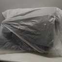 Jolifield Orthopedic Dog Bed Large Sized Dog 36''X24'', Waterproof L Bolster Egg Crate Foam Pet Crate Beds with Washable Removable Cover, Non-Slip Soft Pet Couch Sleep Mat, Black