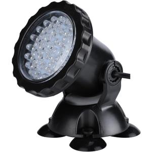 Pond Lights Underwater Fountain Light 3.5W Color Changing Submersible Spotlight with 36-LED Bulbs Underwater Light Waterproof IP68 Pool Light for Pond Aqaurium Garden Fish Tank (Set of 1)