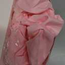 Crib Skirt Pleated Dust Ruffle Pink Nursery Room Decor for Girls Boys Crib Toddler Bedding 14" Drop fit Standard Crib Toddler Bed Skirts Machine Washable