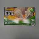 UNNI Compostable Food Prep Gloves, For Food Handling, ASTM D6400, US BPI, CMA & Europe OK Compost Certified (Large)