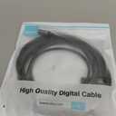 VIOY Optical Audio Cable 15 FT, Long Digital Fiber Optic Audio Cable, Braided S/PDIF Adat Optical Cord for Soundbar, TV, Amplifier, Home Cinema, Stereo Systems, Xbox, PS4 and More