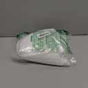 Diamond Stitch Fabric Bathroom Sink Skirt Utility Sink Waterproof Fits Standard Size Sinks Adds Bathroom Storage (White) Large