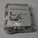 Patchwork Scalloped Printed Furniture Protector Stain Resistant Chair Cover (Chair, Grey)