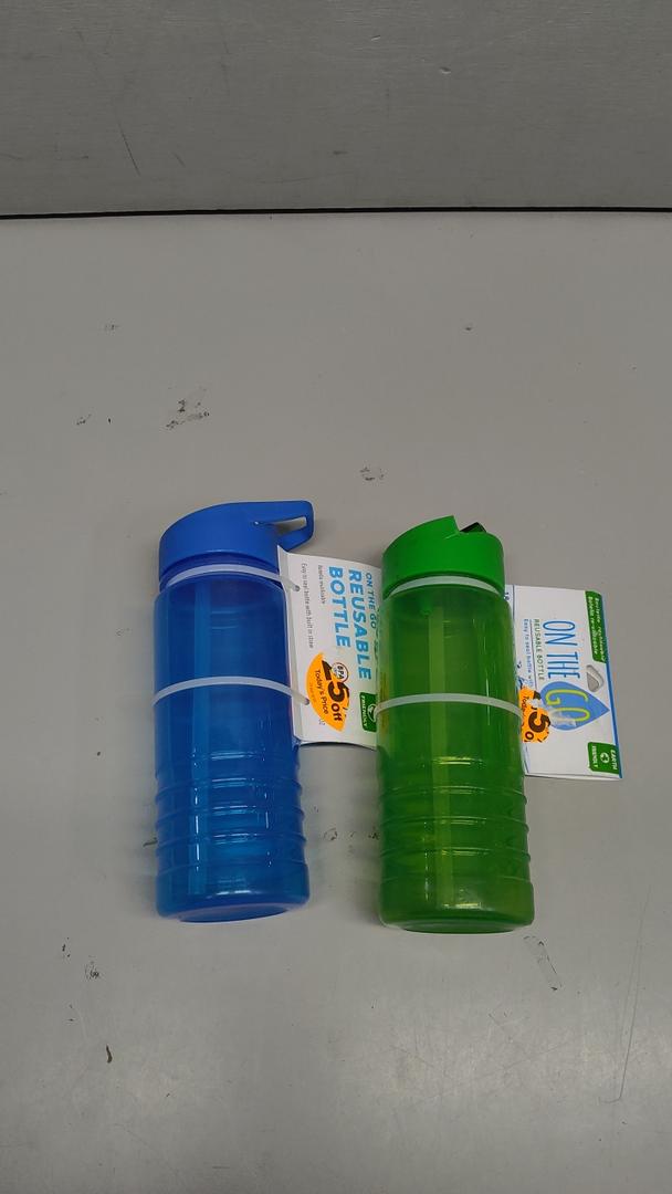 Jacent Reusable Bottle 18OZ Pack 2 Pack