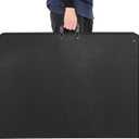Professional Art Portfolio Case - 24 x 36 Inches - Light Weight & Durable - Shoulder Strap & Handle Options - Three Inside Pockets - Water Resistant - Documents Posters Monitors