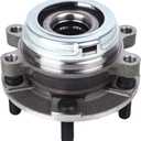 Autoround 513296 Front Wheel Hub and Bearing Assembly Fit for Nissan Altima 2007-18, Maxima 2009-21, Pathfinder 2013-20, Murano 2009-18, Quest 2011-17, Infiniti QX60 2014-20, JX35 2013, 5-Lug w/ABS