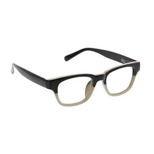 LAYOVER BLACK/TAN READERS +1.25