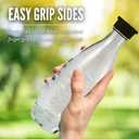 Glass Carbonating Bottle fits SodaStream Aqua Fizz, Crystal, and Penguin Sparkling Water Machines, Not for Plastic Bottle Machines, 2-Pack
