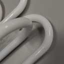 10 Pack Clear Wedding Umbrellas Bulk Transparent Auto Open Close Windproof Waterproof Stick Umbrellas with White J-Hook Handle for Brides, Grooms, Photography & Outdoor Events