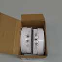 2 Pack Smoke and Carbon Monoxide Detector,Smoke Detector Carbon Monoxide Detector Combo with Batteries,Fire Alarm Smoke Detector with Test Button and Digital Display, EXP: 10 Years After Installation