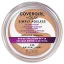 COVERGIRL & Olay Simply Ageless Instant Wrinkle-Defying Foundation, Natural Ivory (0.4 Ounce (Pack of 1))
