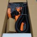 Drywall Sander Tool, KUPERIA 8.5 Amp Popcorn Ceiling Removal Tool with 7 Variable Speed 800-1800RPM,Electric Drywall Sander with Extendable Handle,LED Light,6 Basic Sand Paper& 6 Grid Sandpaper,Orange