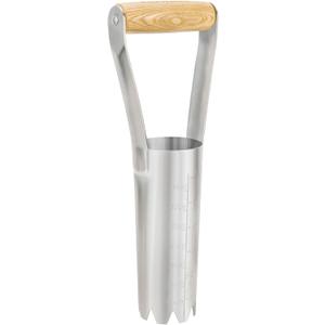 Bulb Planter Tool with 6 Inch Depth Measurment Tulip Bulb for Planting Tulip Daffodils Dahlias Garlics Bulbs Spring Fall Planting Handhold Planting Tool Garden Bulb Transplanter Hole Digger