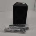 Karaoke Machine, Portable Bluetooth Speaker with 2 Wireless Karaoke Microphones, Karaoke Machine for Adults Kids with PA System, Support TWS/TF/USB/AUX for Home Party Stage Monitors,Xmas Gifts (Black)