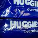 Huggies Size 3 Overnites Baby Diapers: Overnight Diapers, Size 3 (16-28 lbs), 132 Ct (2 Packs of 66)