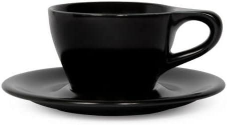 notNeutral Lino Porcelain Cup & Saucer Double Cappuccino 6 oz (6 oz, 1)