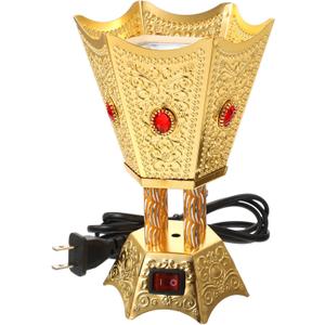 MAGICLULU Electric Incense Burner Middle Eastern Style Desktop Censer Plug-in Aroma Burner for Home Office Table Decor Us Plug