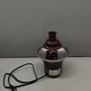 Nostalgia 3 Tier Electric Chocolate Fondue Fountain Machine for Parties - Melts Cheese, Queso, Candy, and Liqueur - Dip Strawberries, Apple Wedges, Vegetables, and More - 8-Ounce - Brown