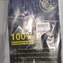 FADOTY Cuttable Blackout Shades Fabric Sheet, Blackout Curtains for Bedroom, Portable 100% Black Out Window Cover Film, No Drill Window Blinds, Sun Heat Light Blocker for Travel Media Dorm, 57'' W