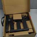 Amazon Basics Full Motion Articulating TV Wall Mount, with Swivel and Tilt, for 26" to 55" TVs and Flat Panels up to 80 Lbs, VESA Compatible, Single Stud, Black