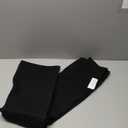 OFLUCK Bell Bottom Jeans for Women Stretchy Mid Waisted Trendy Flare Jeans Curvy Denim Pants (0 Short, Yw1016-black)