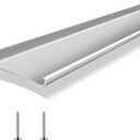 1PCS Aluminum Door Rain Drip Guard Cap, 47 Inch Drip Deflector Rain Diverter, Door and Window Rain Guards House