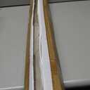 UNISHADES 100% Blackout Cordless Roman Shades for Indoor Windows & French Doors, 31 3/4" W 60" H - Blackout - Natural