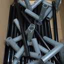 Dog Playpen 50  50 inch, Puppy Playpen with Bottom, 32 Inch Height Pet Playpen (Royal Blue)