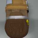 QUMY Dog Shoes for Large Dogs, Medium Dog Boots & Paw Protectors for Winter Snowy Day, Summer Hot Pavement, Water-Resistant in Rainy Weather, Outdoor Walking, Indoor Hardfloors Skid-Resistant Sole (Size 7: 2.8''x3.2"(W*L) (Pack of 4))