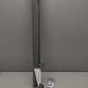 Upgraded 60" Wide Retractable Dog Gate with Reinforced Rods - Bottom Anti-Escape, 5 ft Retractable Baby Gates for Doorways Retractable Gates for Dogs Indoor/Outdoor Retractable Pet Gate, Gray ((33" Tall x 60" Wide))