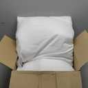 EDOW Throw Pillow Inserts, Set of 2 Lightweight Down Alternative Polyester Pillow, Couch Cushion, Sham Stuffer, Machine Washable. (White, 22x22)