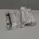 Amerdeco 10 Pack Matte Black Cabinet Pulls 5 Inch(128mm) Hole Center Drawer Pull Cabinet Hardware Kitchen Handles for Bathroom Dresser Pulls ZH0067