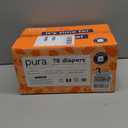 Pura Hypoallergenic Diapers, Size 3 (7-13 lbs) Totally Chlorine Free, Wetness Indicator, Suitable for Sensitive Skin, Soft Organic Cotton, Overnight, 3 Packs of 26 (78 Baby Diapers)