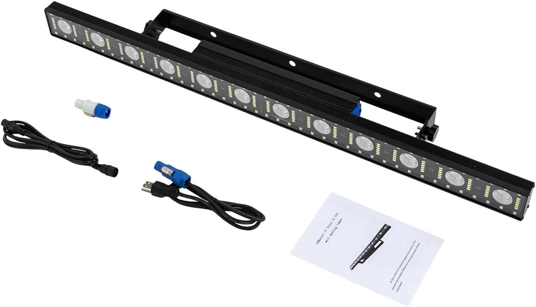 Wall Wash Bar Light RGB DMX Stage Color Mixing Strip Light Party Show Lamp 120w