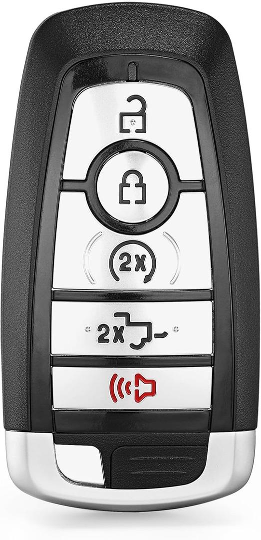 Smart Proximity Key Fob Replacement Fits for Ford F150/F-150 2018-2022 F250/F-250 F350/F-350 2017-2022 F450/F550 F-150 Raptor 2019-2022 Bronco 2021 Keyless Entry Remote Start Control 902 Mhz