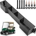 Roykaw Golf Cart Front Inner Basket Dash Storage/Tray Organizer Rack for EZGO TXT 1994-Up G&E Golf Cart, One Piece Solid Design and Large Storage Room