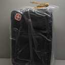SwissGear Sion Softside Expandable Luggage, Black, Checked-Large 29-Inch
