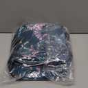 Femuar Lunch Box for Men Women Adults Small Lunch Bag for Office Work Picnic - Reusable Portable Lunchbox, Malachite Green Flower