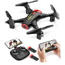 Syma X400 Mini Drone with Camera for Adults & Kids HD Wifi FPV Quadcopter with App Control, Altitude Hold, 3D Flip, One Key Function, Headless Mode, 2 Batteries, Easy to Fly for Beginners