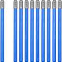 Biaungdo 10pcs Magnetic Long Hex Phillips Screw Head Electric Screwdriver Bits Set (PH2 x 127MM)