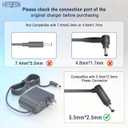 26.1V Cordless Vacuum Cleaner Charger Compatible with Dyson V6 V7 V8 SV04 SV03 DC59 DC58 DC62,Absolute Animal Motorhead 209468-01 209568-01 967813-02 205720-02 Power Cord (Not for V10/V11/V12 Models)