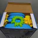 Kids Water Table 6-Tier Sand and Water, Rotatable Activity Pool with Beach Toys Set, Outdoor Fun for Patio, Backyard, Playground, Picnic, Park, Garden Entertainment