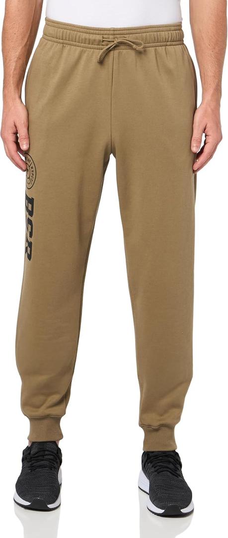 Under Armour Men's Project Rock Rival Fleece Joggers, (251) Bayou/Black/Black, X-Large