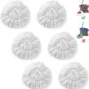 BonusLife Refill for O-Ceda EasyWrin Spin Mop Head 1-Tank System Only, 6 Refills