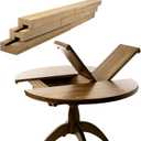 Briwooody 2 Pack 26" Standard Table Extension Slides Set (Allows for Max 52" Opening) for Table with 4 Legs Smooth Extension and Easy Installation,26" L,2.75" W,2.38" H